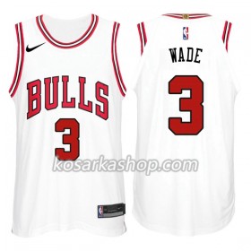 Dres Chicago Bulls Dwyane Wade 3 Nike Bijela Swingman